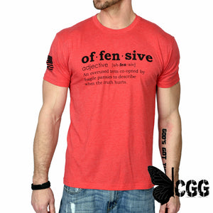 Men’s Offensive Defined T-Shirt (Red) S