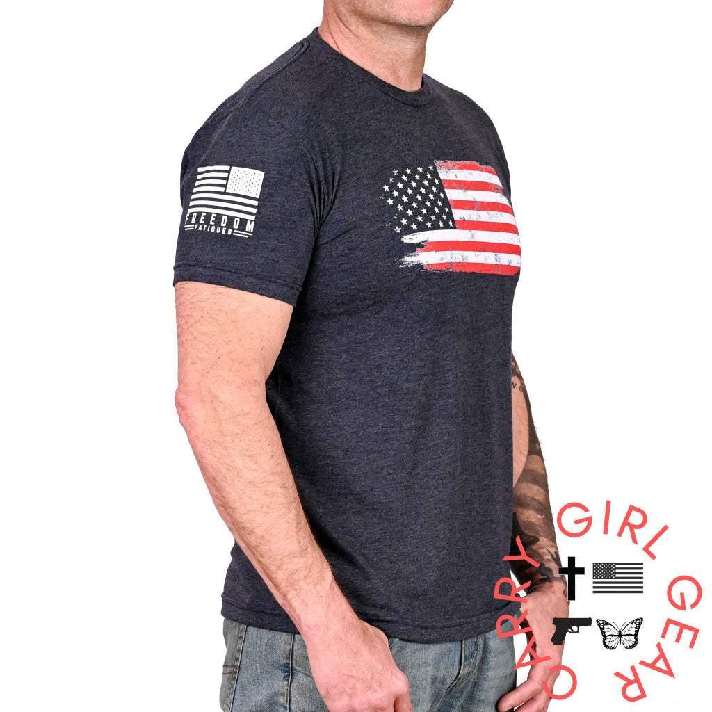 Men’s Old Glory Patriotic T-Shirt T-Shirt
