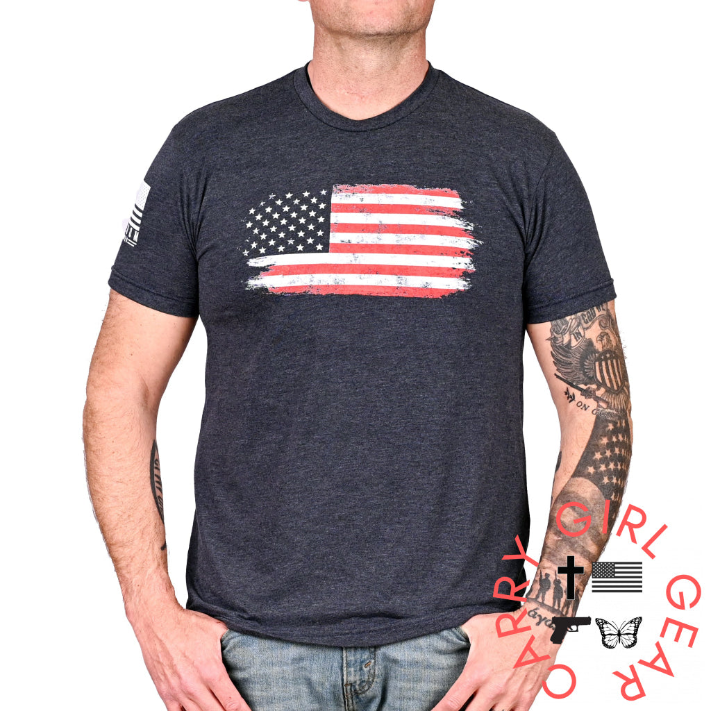 Men’s Old Glory Patriotic T-Shirt T-Shirt