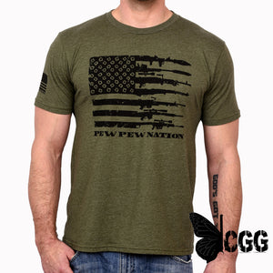 Men’s Red White & Pew Patriotic T-Shirt