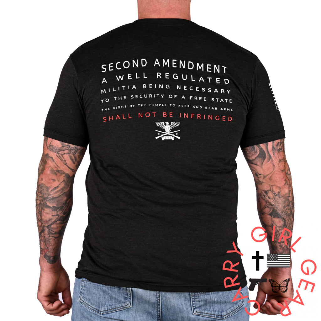 Men’s Shall Not Be Infringed 2A T-Shirt