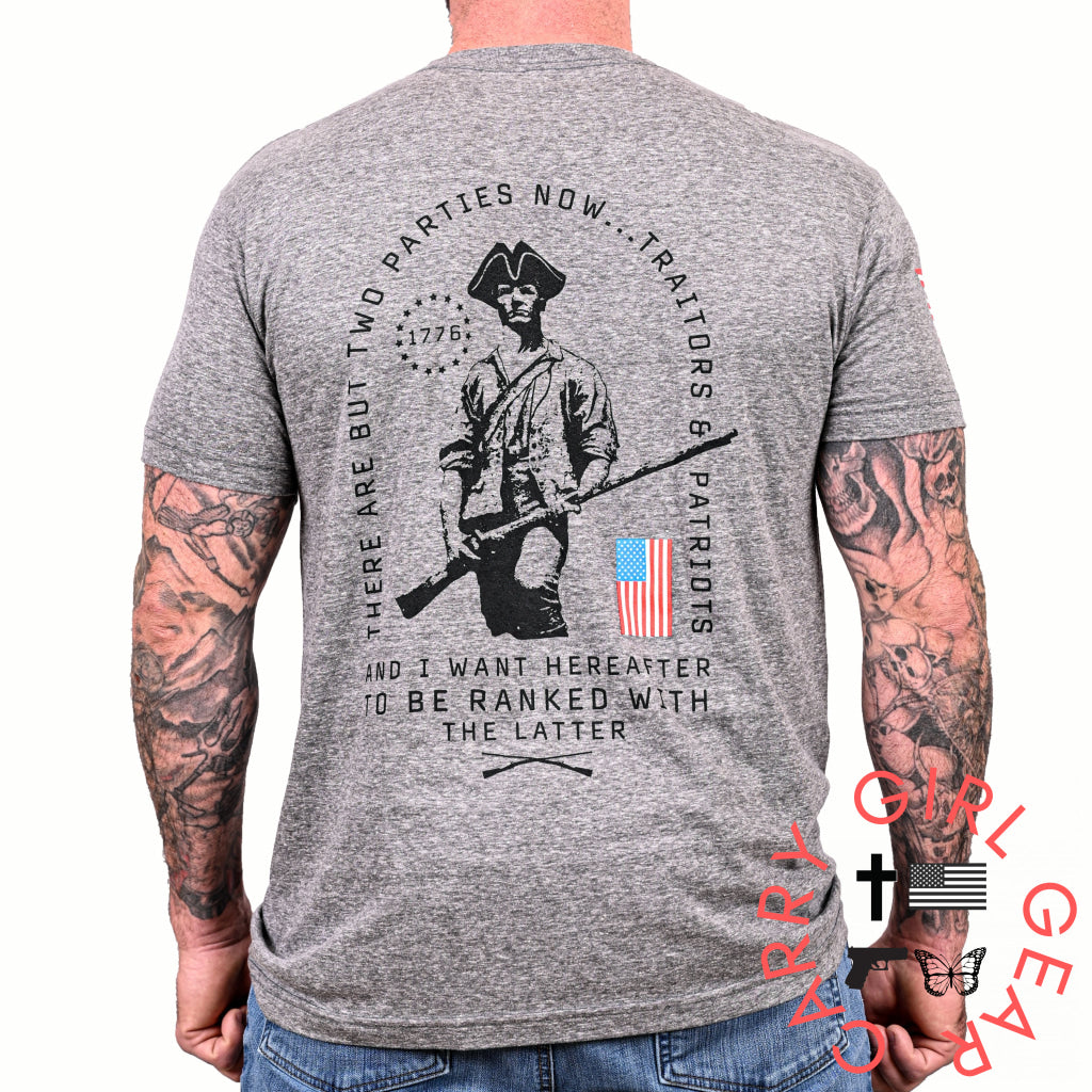 Men’s Traitors & Patriots T-Shirt T-Shirt
