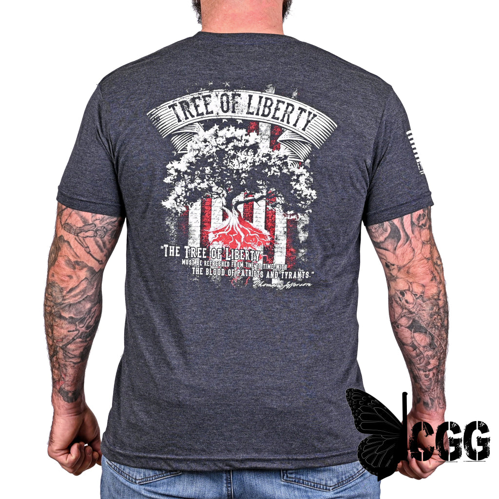 Men’s Tree Of Liberty Patriotic T-Shirt