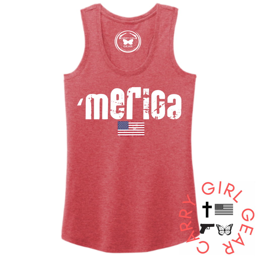 ’Merica Tank Top Xs / Red Tank Top