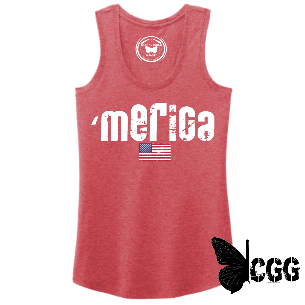 ’Merica Tank Top Xs / Red Tank Top