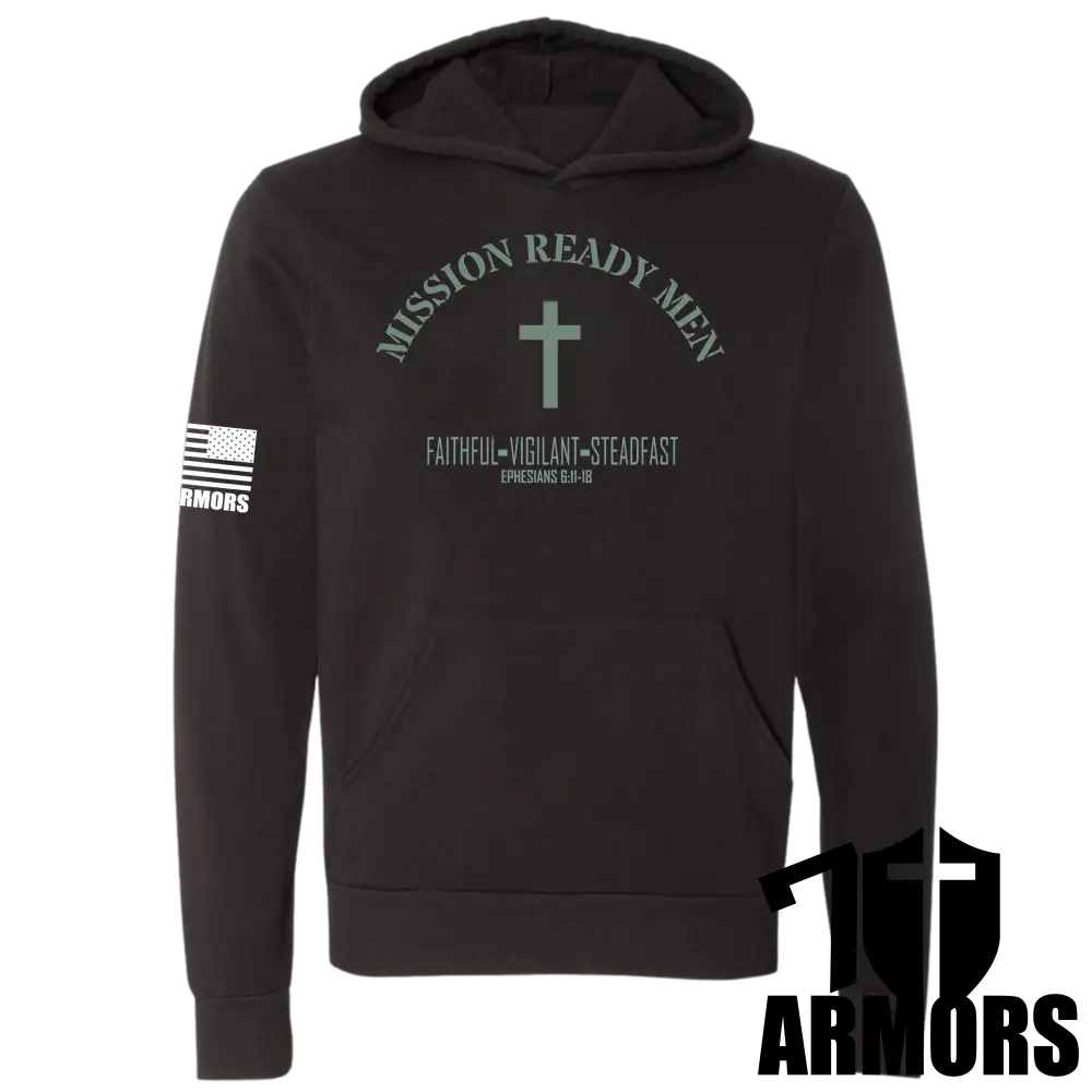 Mission Ready Men Hoodie Black / Sm