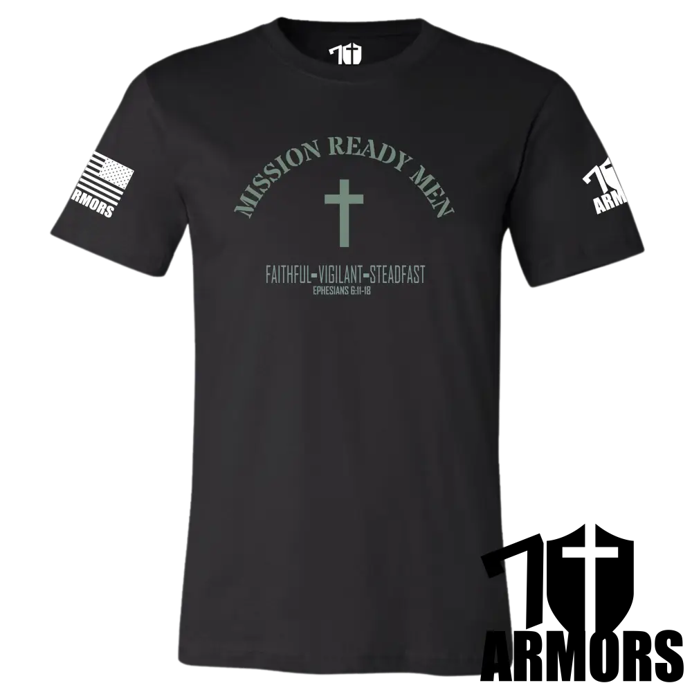 Mission Ready Men T-Shirt Sm / Black T-Shirts