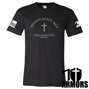 Mission Ready Men T-Shirt Sm / Black T-Shirts