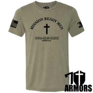 Mission Ready Men T-Shirt Sm / Od Green T-Shirts