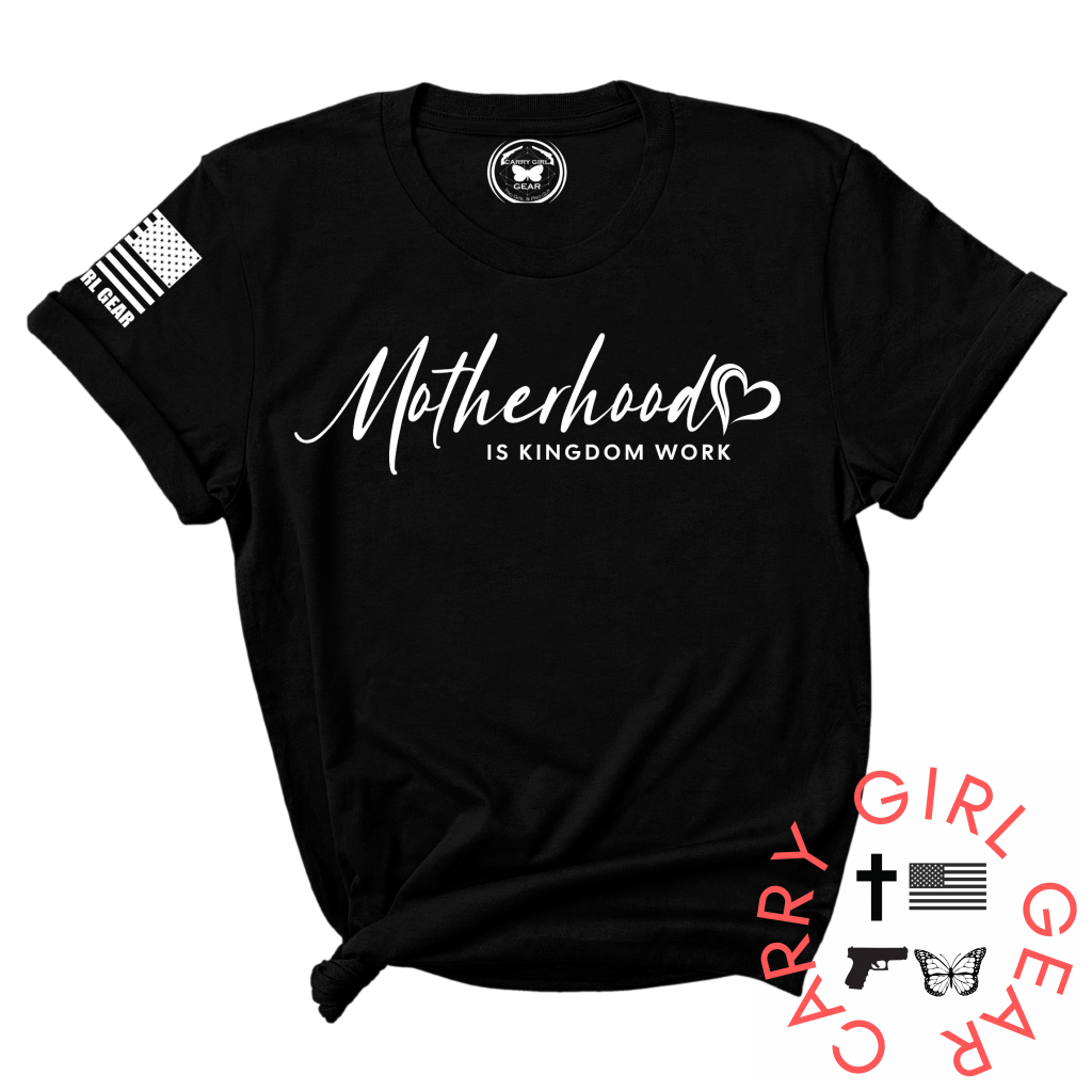 Motherhood Is Kingdom Work Tee Cgg Perfect Tee