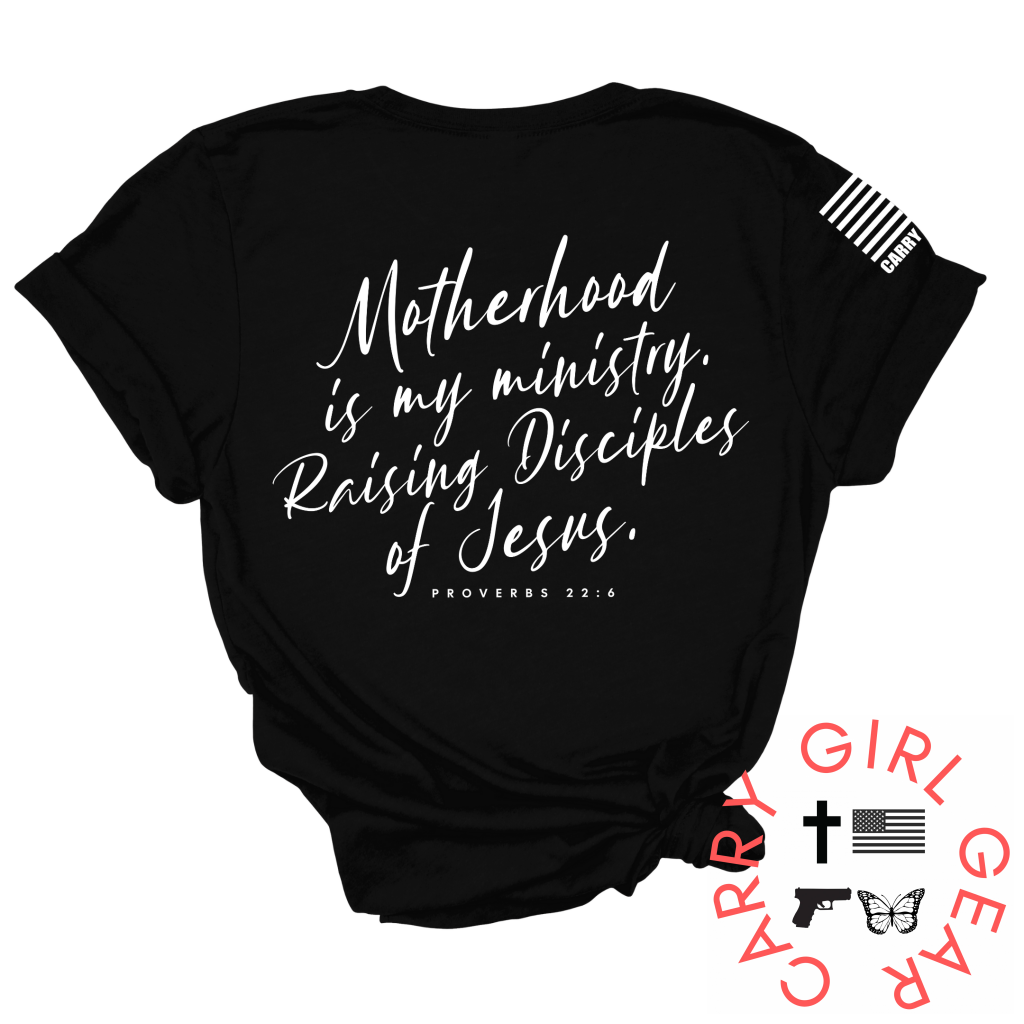 Motherhood Is Kingdom Work Tee Xs / Black Unisex Cut Cgg Perfect Tee