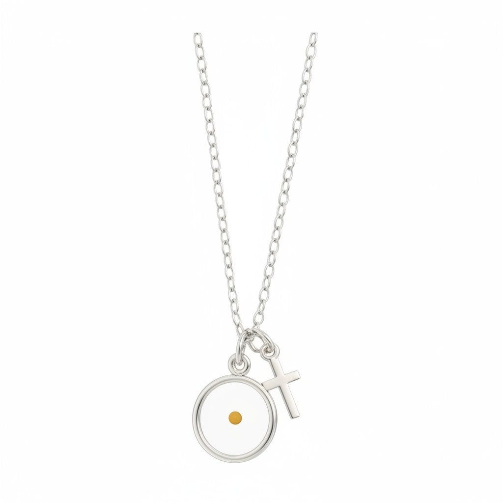 The Mustard Seed Cross Necklace