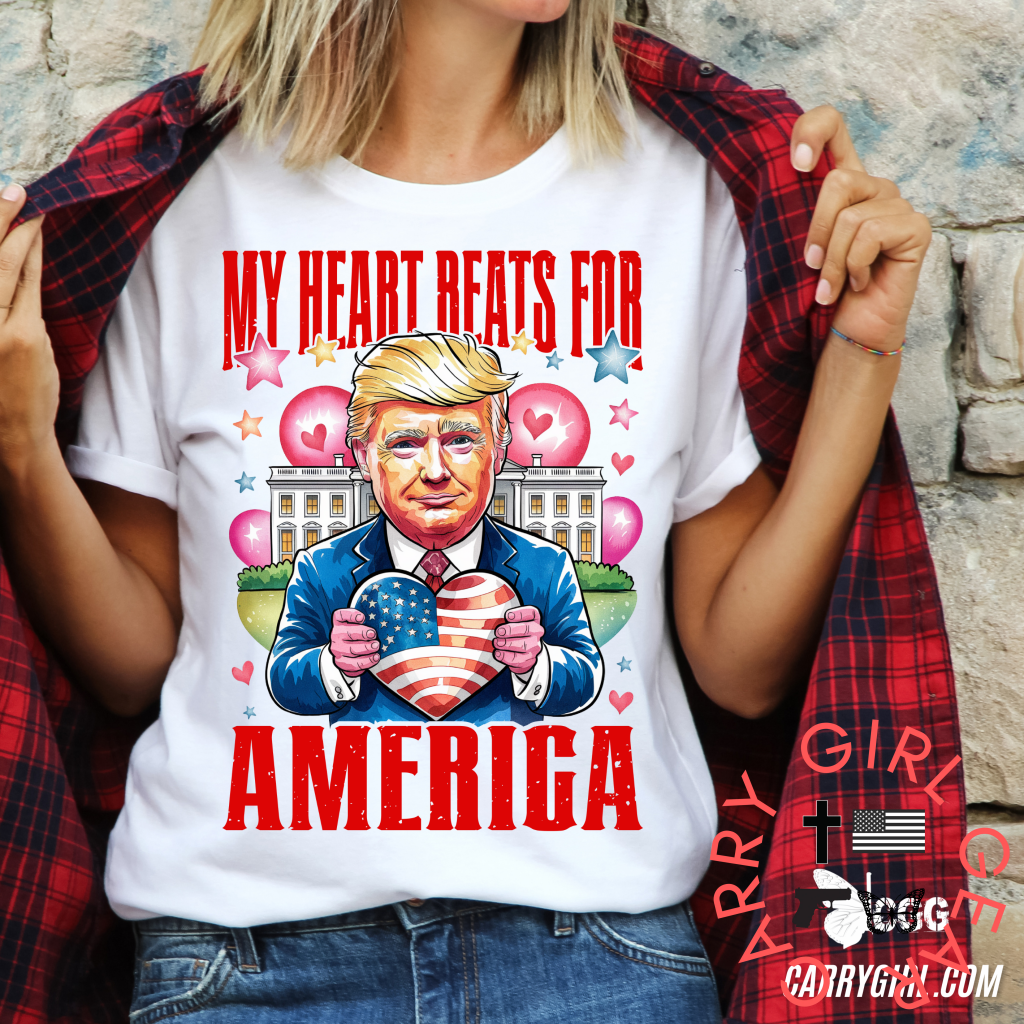 My Heart Beats Tee Xs / White Unisex Cut Cgg Perfect