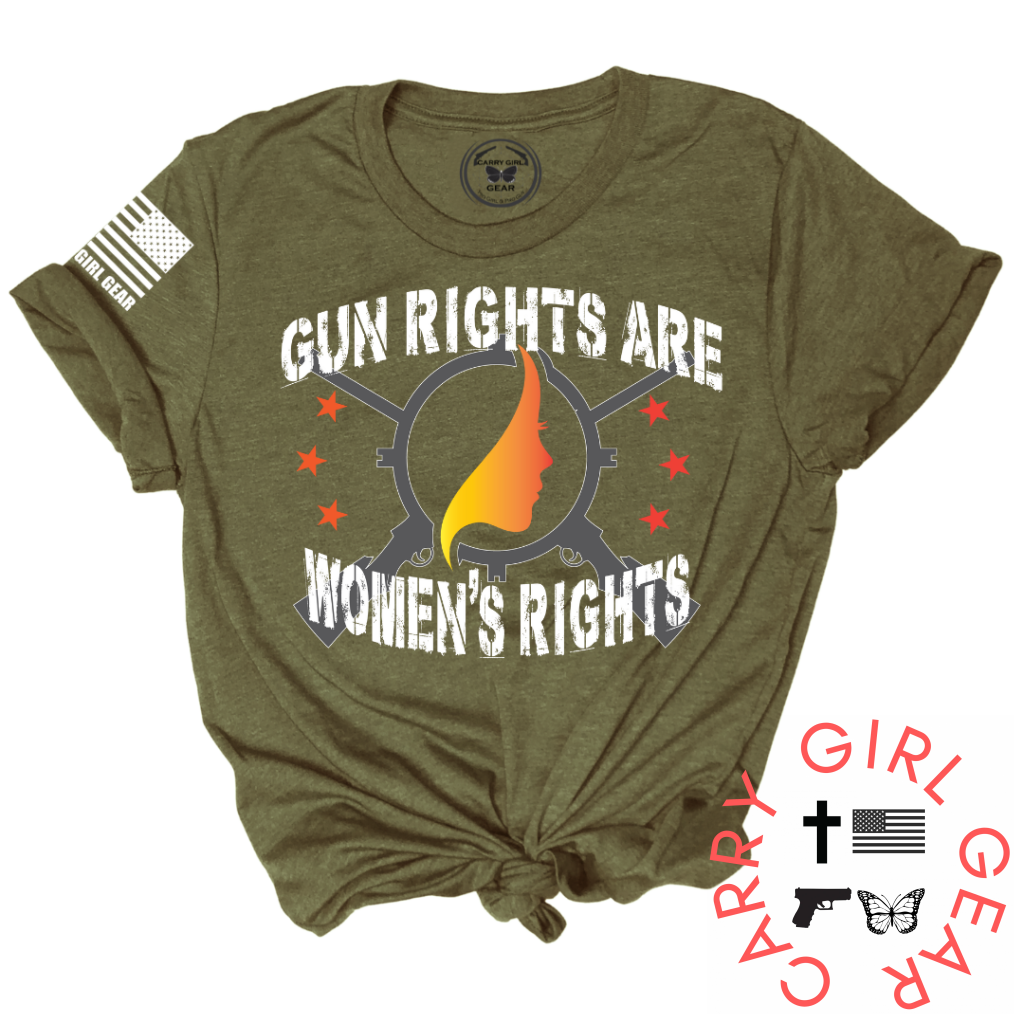 My Rights Tee Xs / Olive Unisex Cut Cgg Perfect Tee