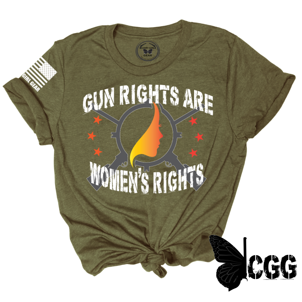 My Rights Tee Xs / Olive Unisex Cut Cgg Perfect Tee