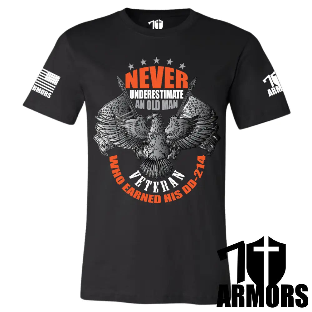 Never Underestimate T-Shirt Sm / Black T-Shirts