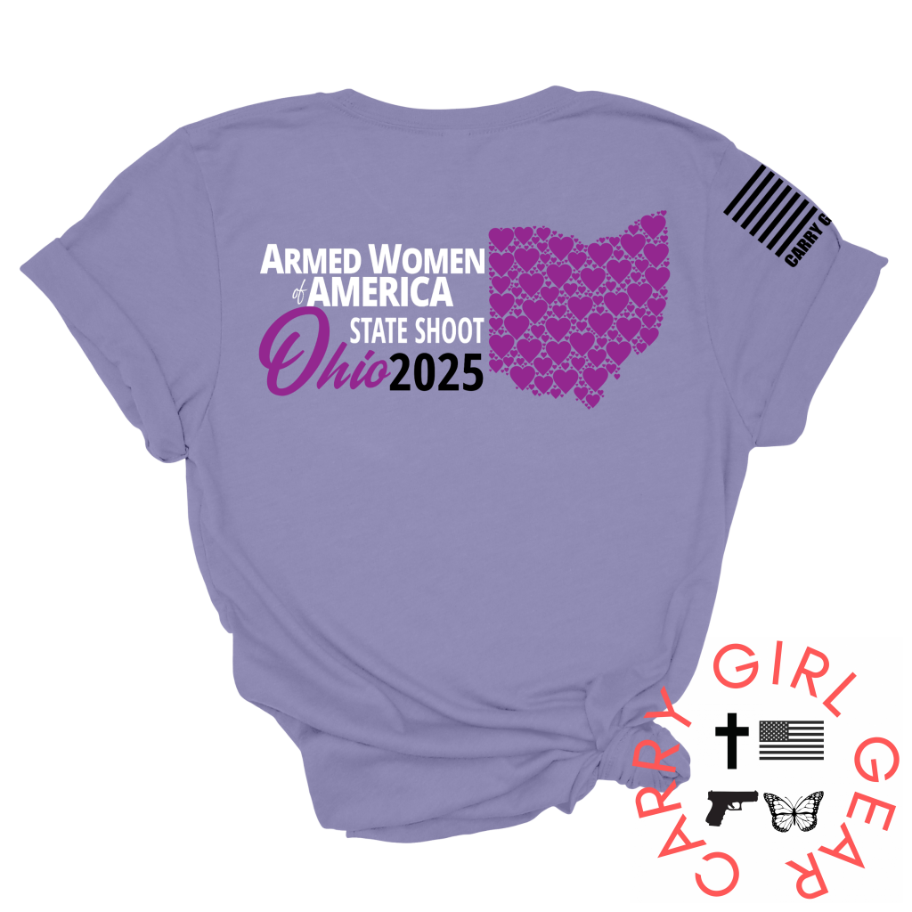 NEW***AWA 2025 OHIO STATE SHOOT Tee CGG PERFECT TEE