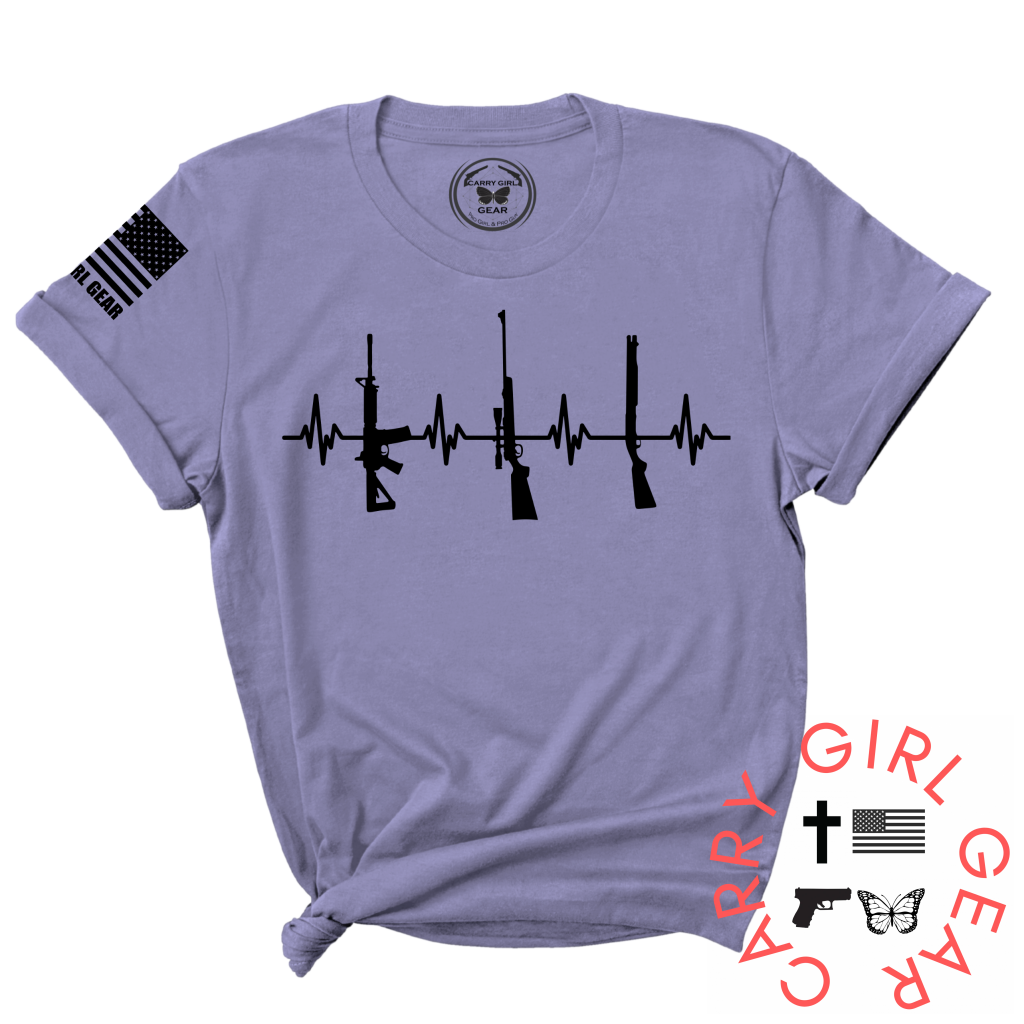 NEW***AWA 2025 OHIO STATE SHOOT Tee XS / HEATHER DARK LAVENDAR / UNISEX CUT CGG PERFECT TEE