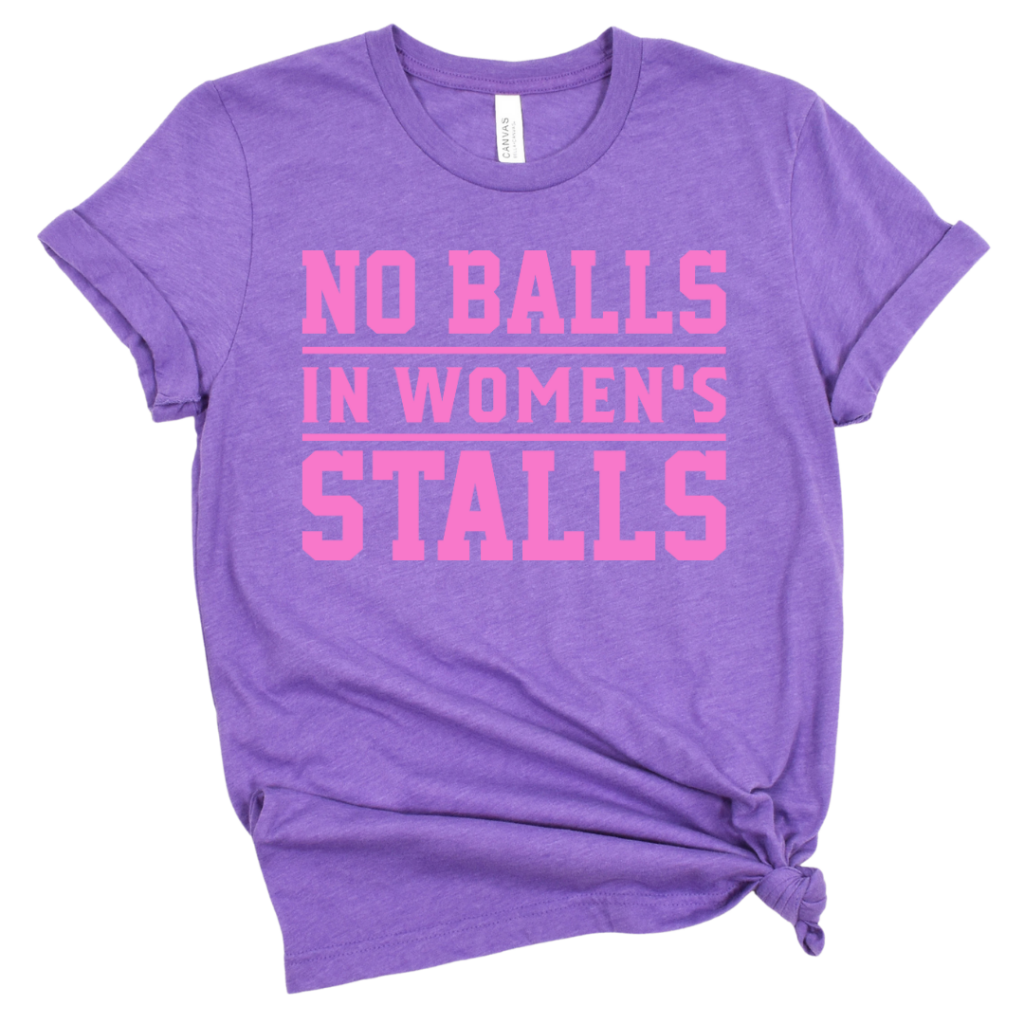NO BALLS TEES Purple / XS T-Shirts