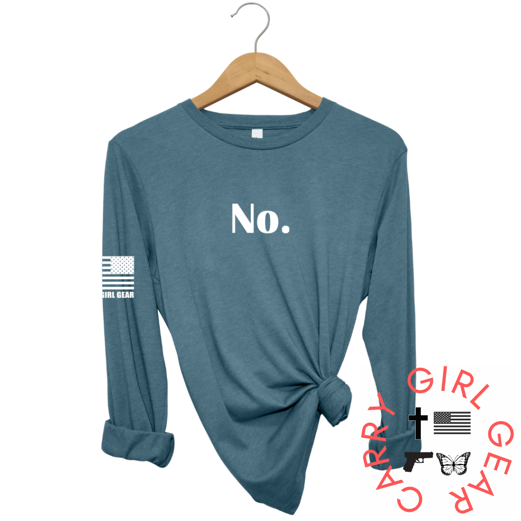 No Long Sleeve Deep Teal / Xs