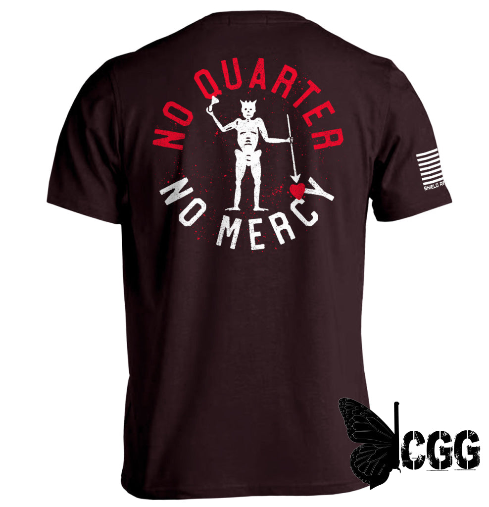 No Quarter Mercy Ox Blood / S Tee Nc - Apparel