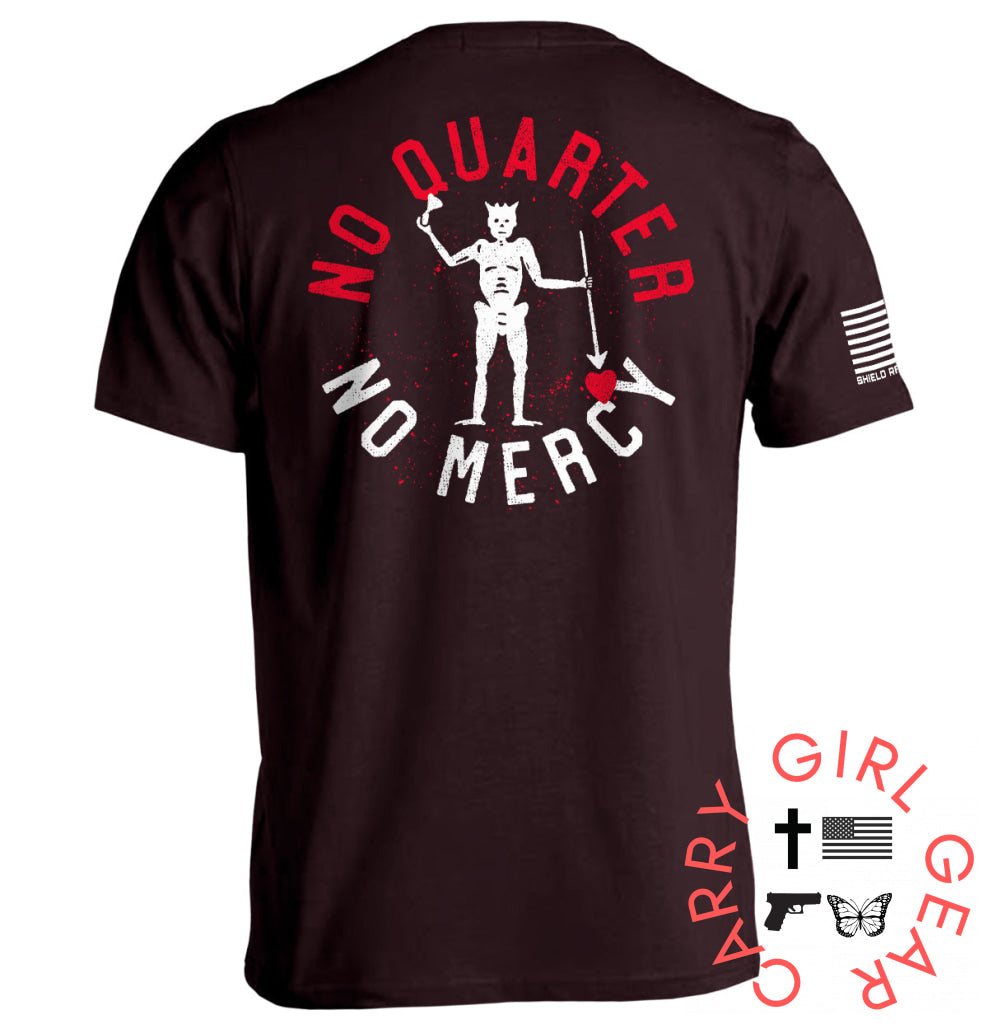 No Quarter Mercy Ox Blood / S Tee Nc - Apparel