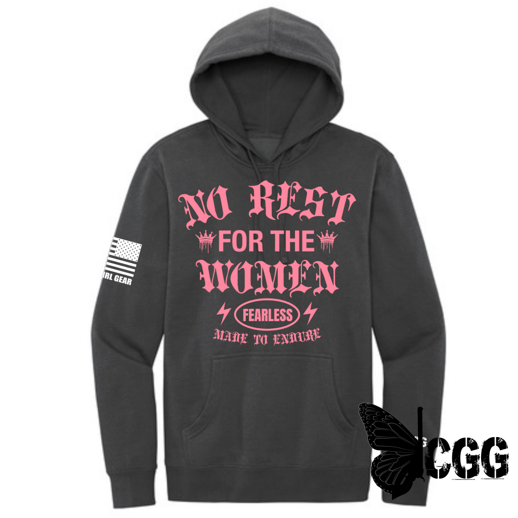 No Rest Hoodie Xs / Charcoal Hoodie