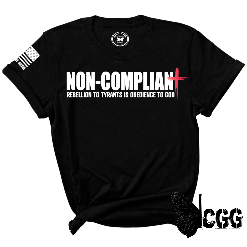 Non-Compliant Tee Xs / Black Unisex Cut Cgg Perfect Tee