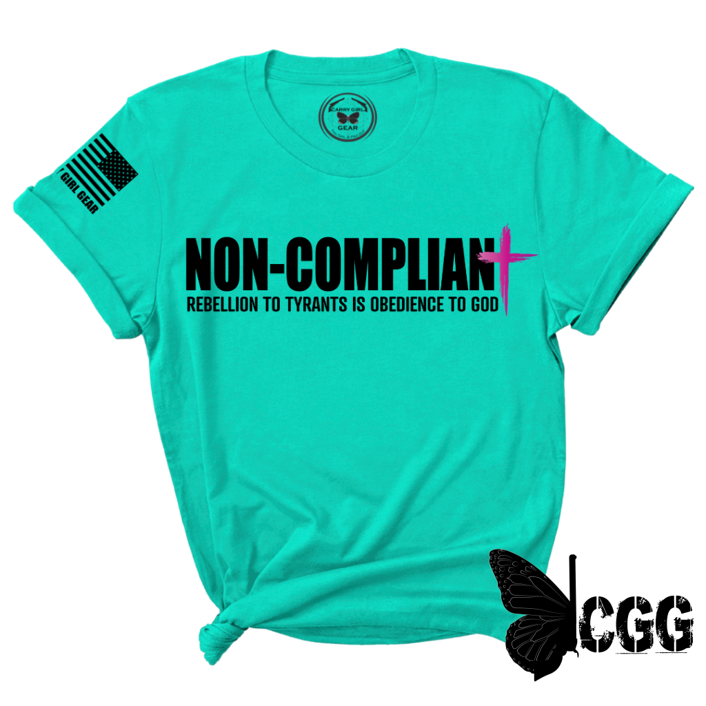 Non-Compliant Tee Xs / Jade Unisex Cut Cgg Perfect Tee