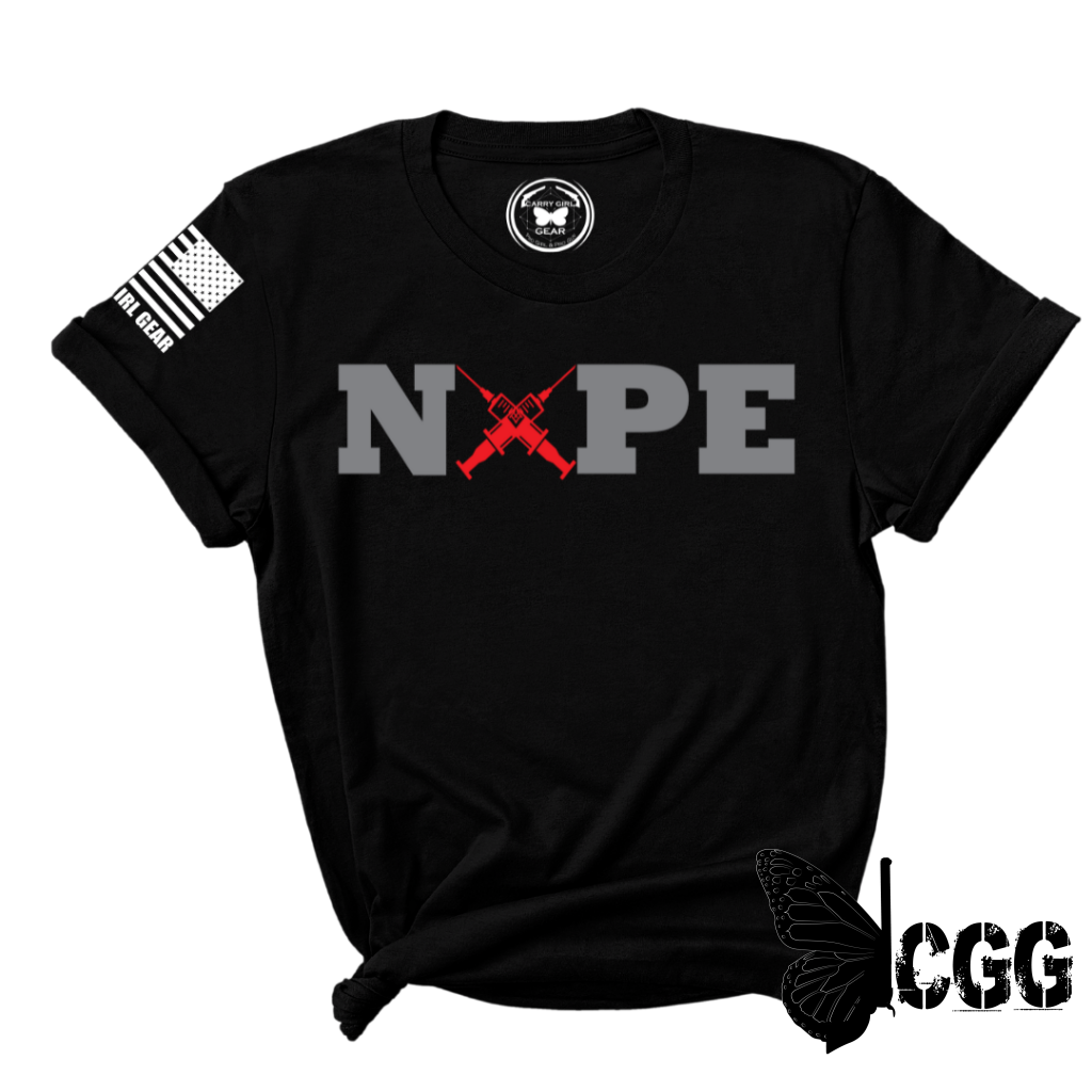 Nope Tee Xs / Black Unisex Cut Cgg Perfect Tee