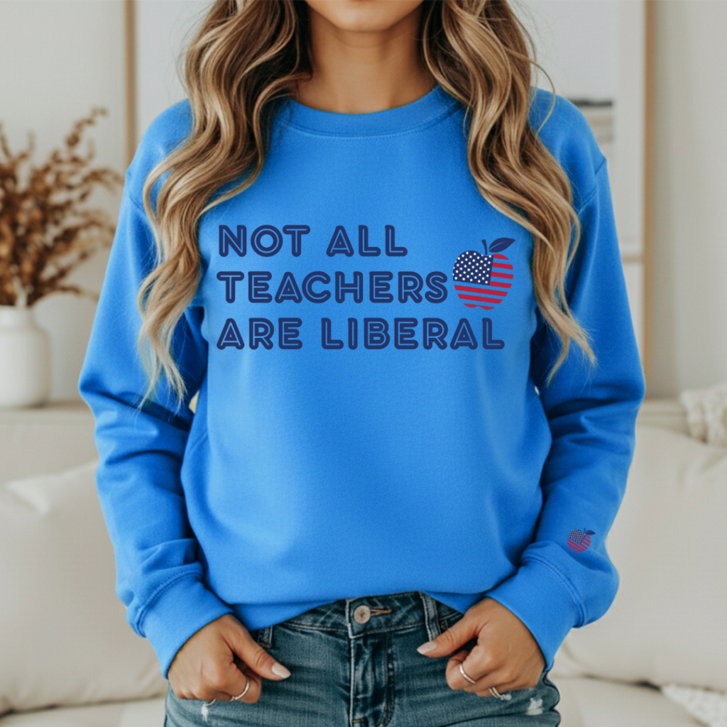 NOT ALL TEACHERS CREW SM / BLUE Sweatshirt