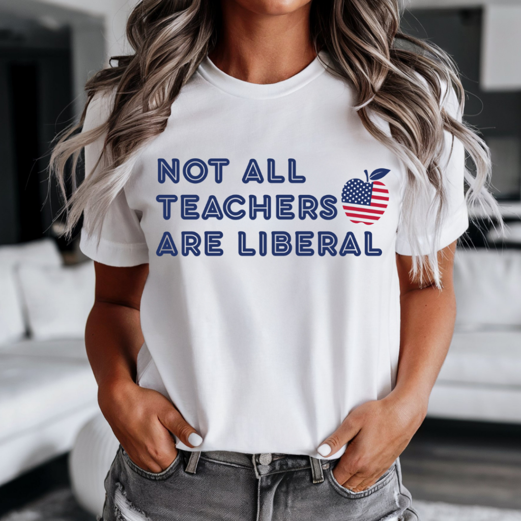 NOT ALL TEACHERS TEE White / XS / UNISEX TEE T-Shirts