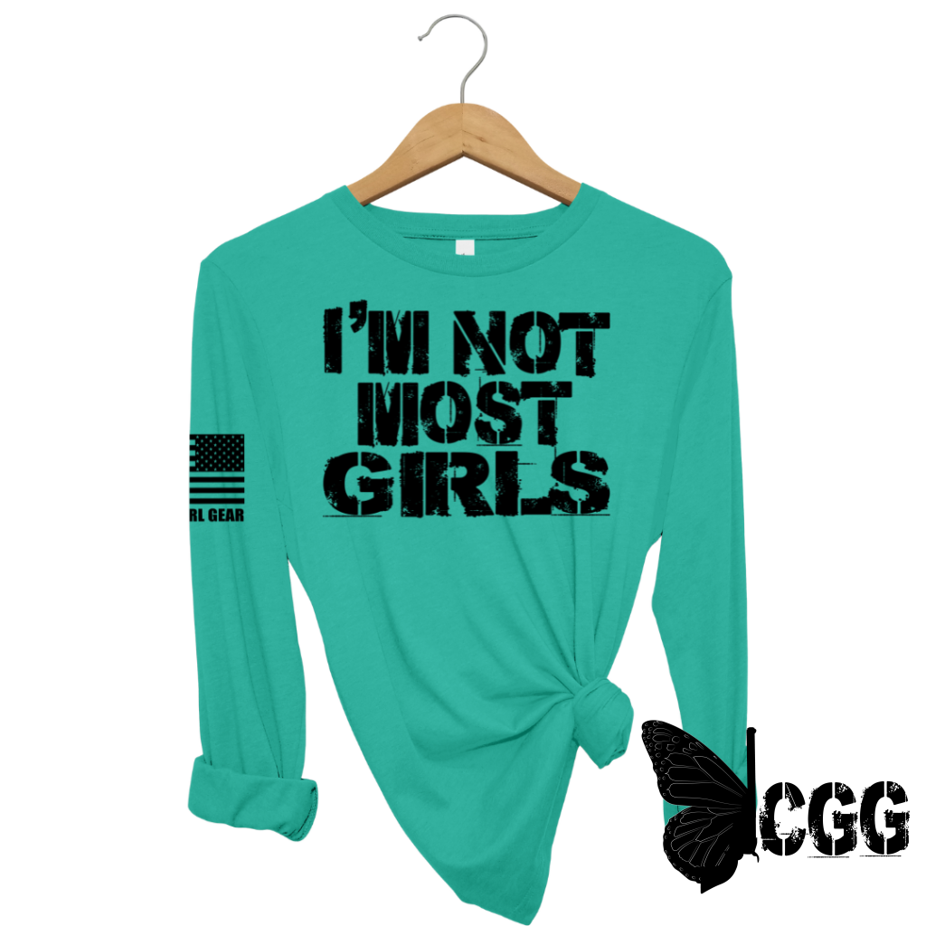 Not Most Girls Long Sleeve Jade / Xs