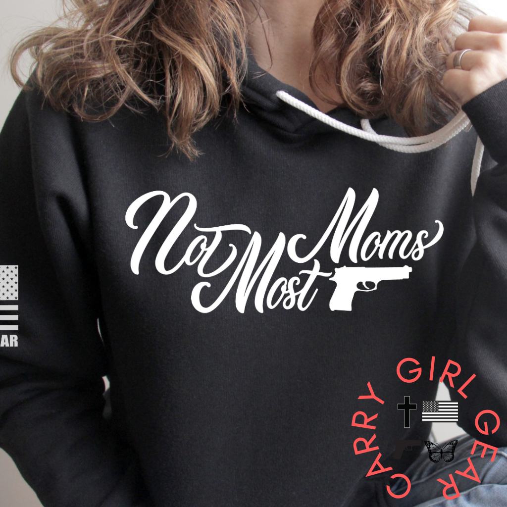 Not Most Moms Hoodie & Sweatshirt Pullover / Mauve Xs