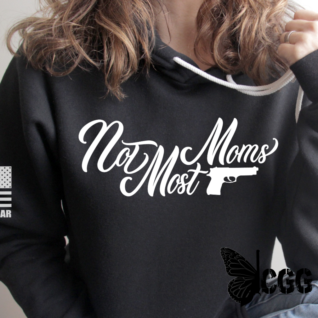 Not Most Moms Hoodie & Sweatshirt Pullover / Mauve Xs