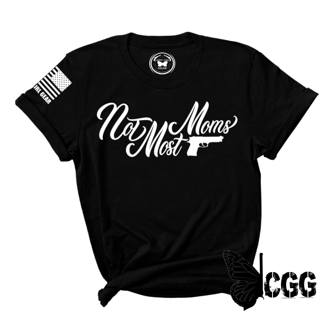 Not Most Moms Tee Xs / Black Unisex Cut Cgg Perfect Tee