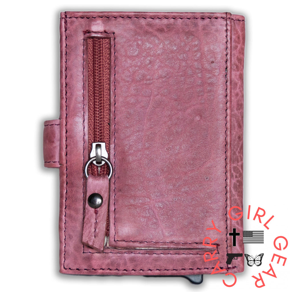 Nova Rfid Compact Leather Wallet By Lady Conceal