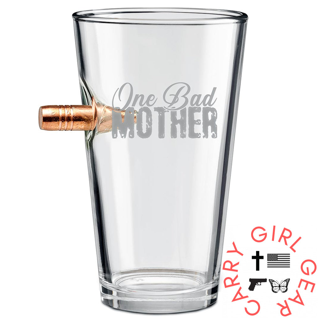 One Bad Mother Glasses No /.50Bmg Pint Glass (16Oz)