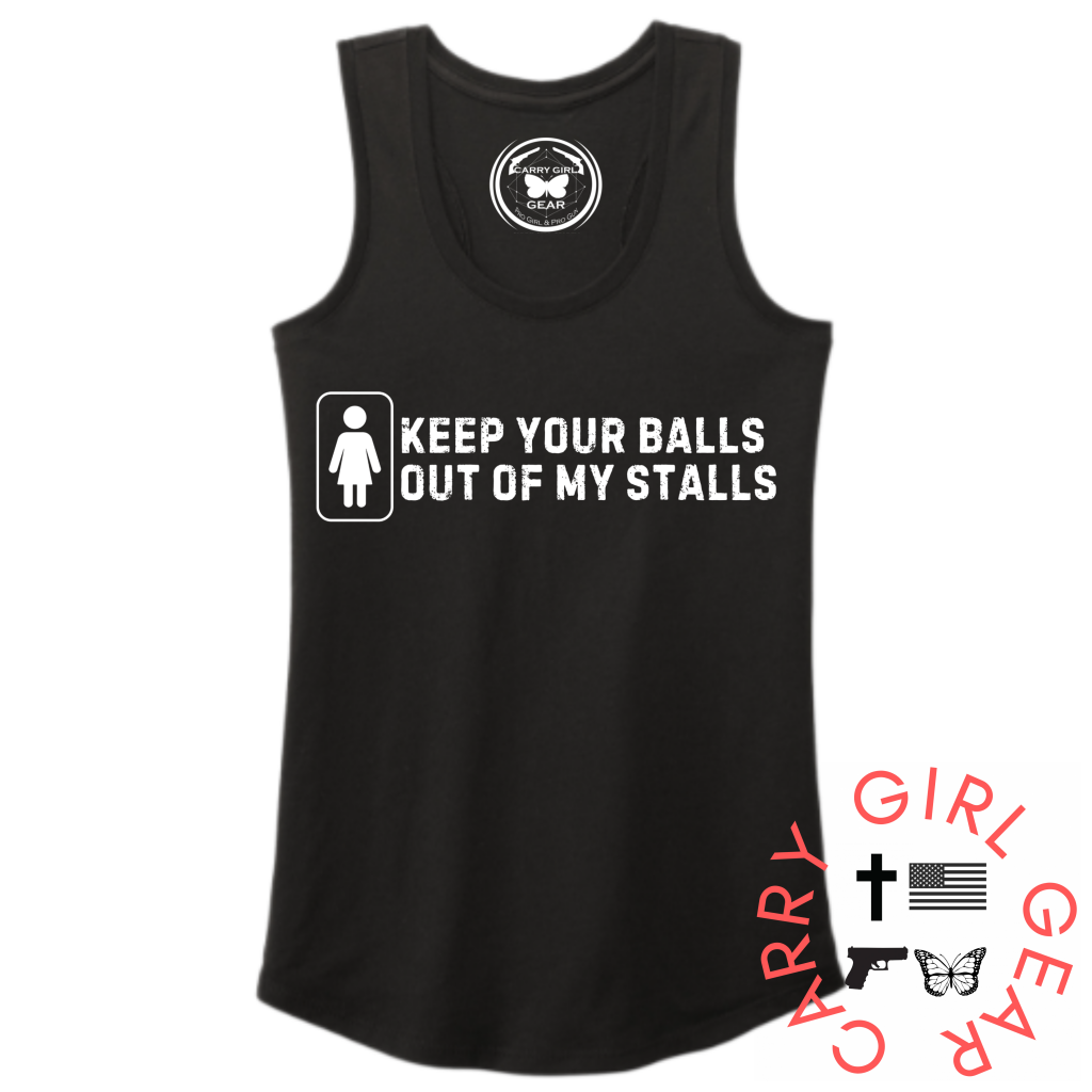 Out Of My Stalls Tank Top Xs / Black Tank Top