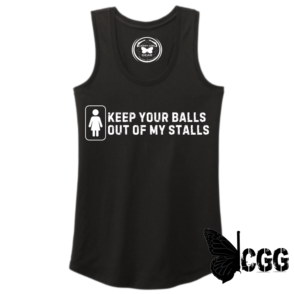 Out Of My Stalls Tank Top Xs / Black Tank Top