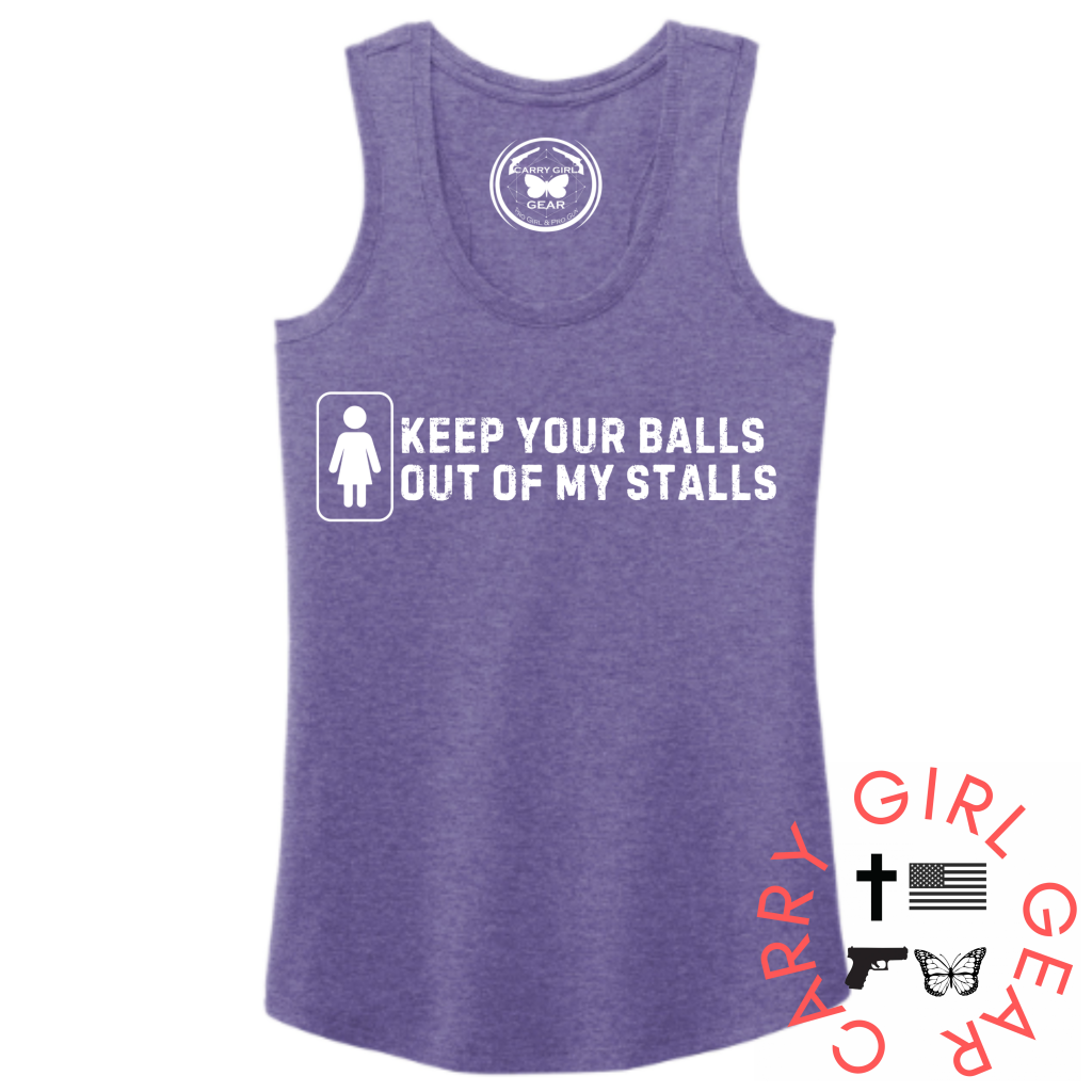 Out Of My Stalls Tank Top Xs / Purple Tank Top