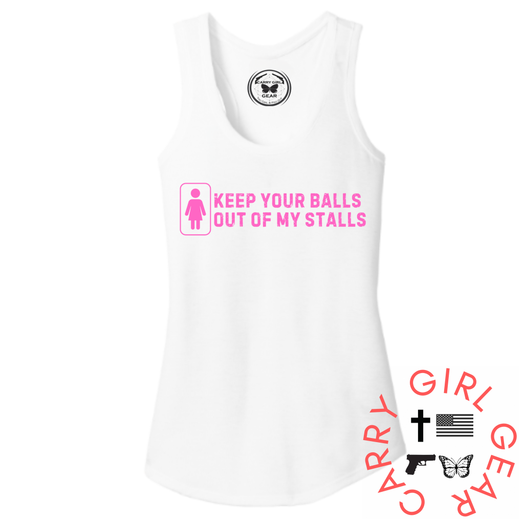 Out Of My Stalls Tank Top Xs / White Tank Top