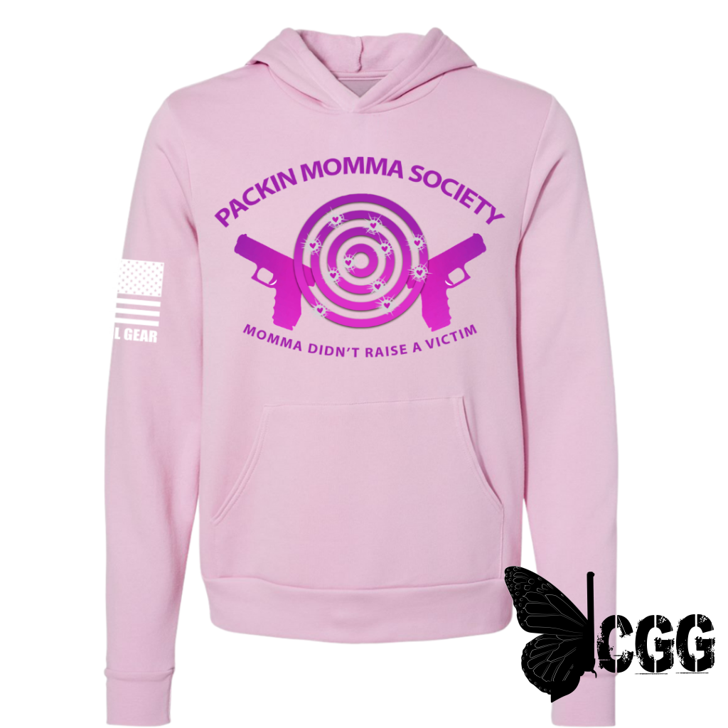 Packin Momma Society Hoodie Liliac / Xs