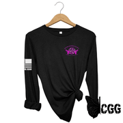 Packin Momma Society Long Sleeve Black / Xs