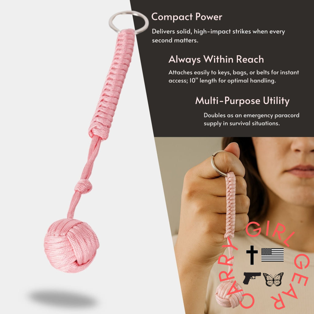 Paracord Monkey Fist Keychain