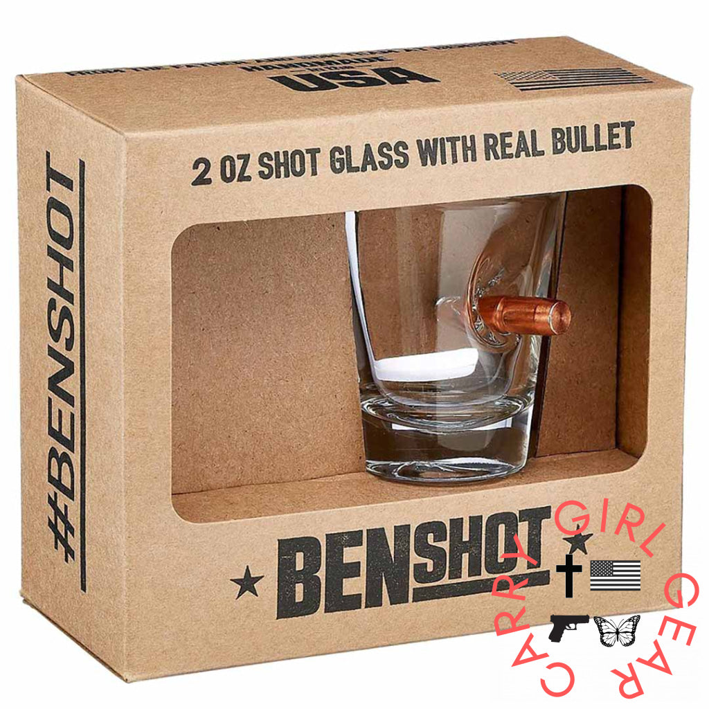 Patriotic Shot Glass - 2Oz Handmade