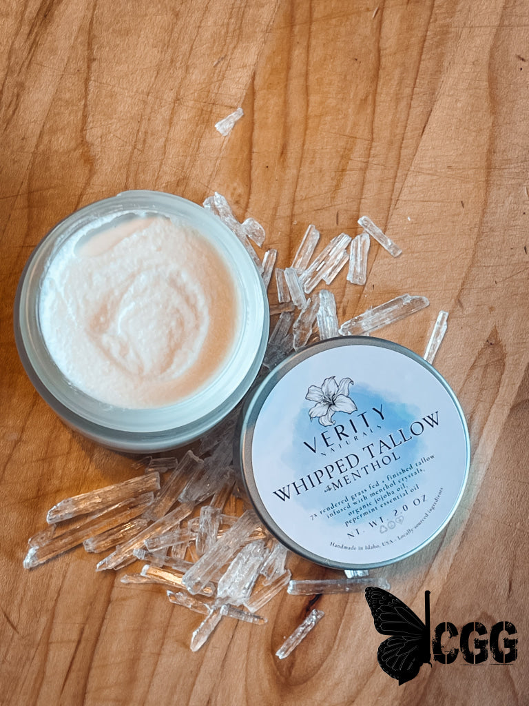 Peppermint Whipped Tallow With Menthol