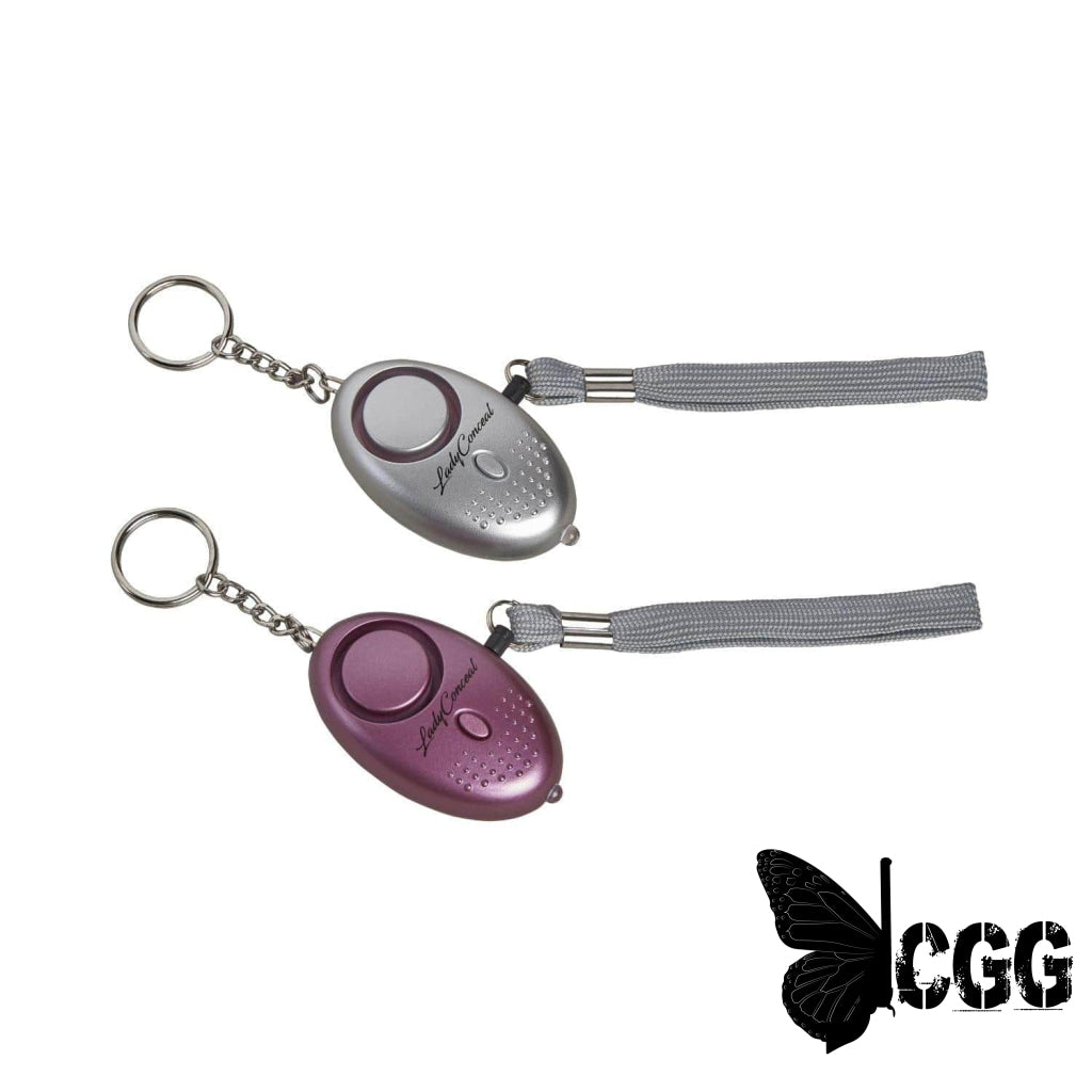 Personal Self-Defense Security Alarm Keychain Set By Lady Conceal Alarms