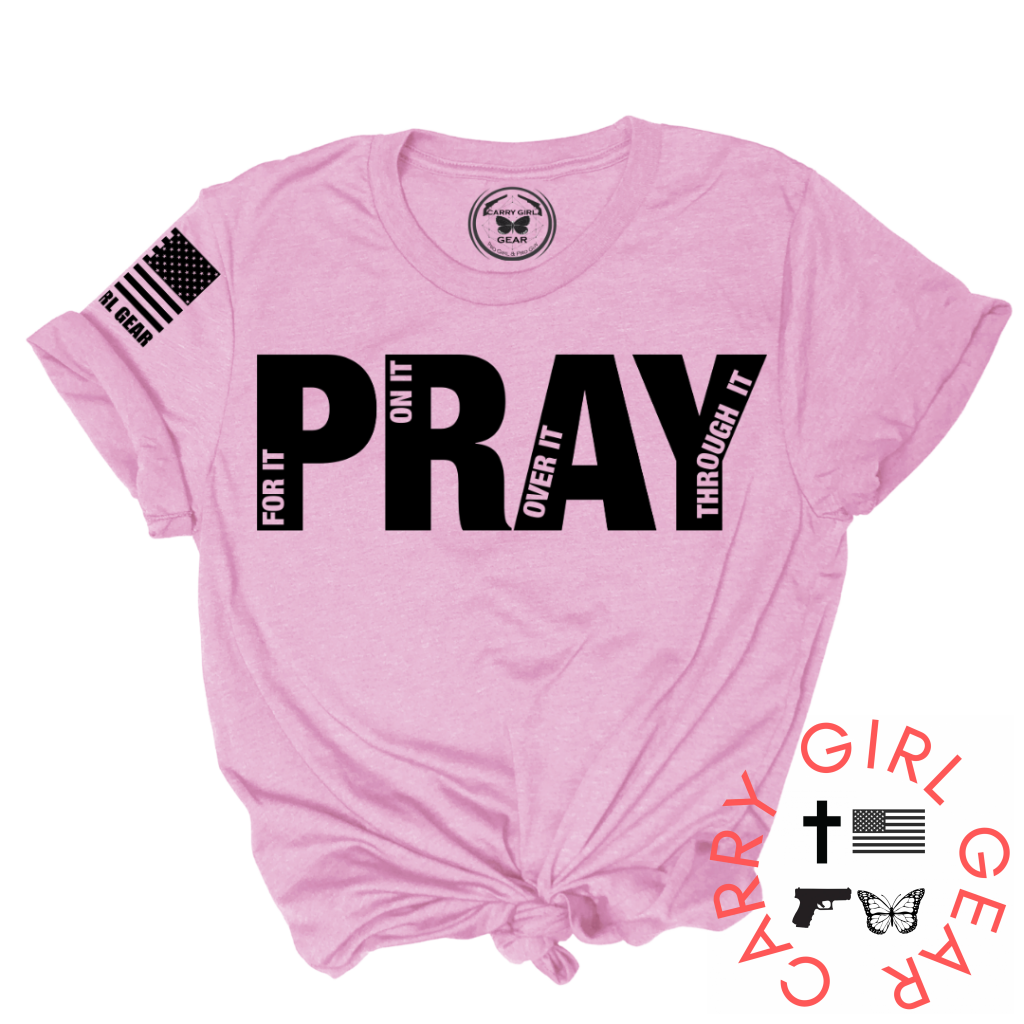 Pray For It Tee Xs / Bubble Unisex Cut Cgg Perfect Tee