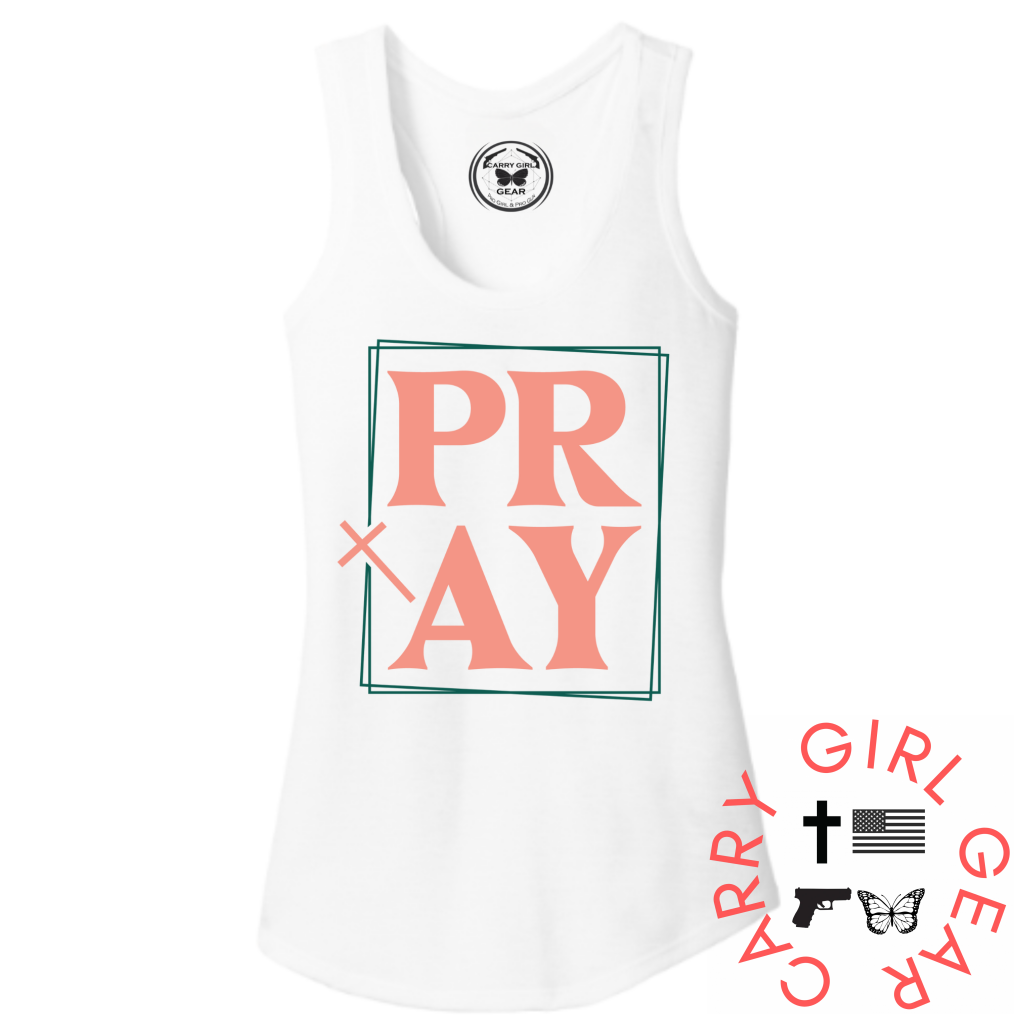 Pray Tank Top Xs / White Tank Top